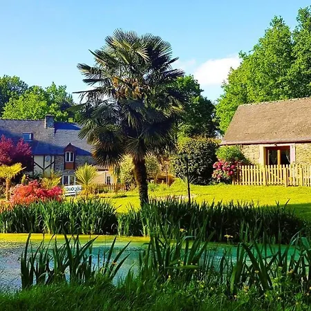 度假居 Le Vieux Moulin - Detached With Garden Views And Pool Guégon